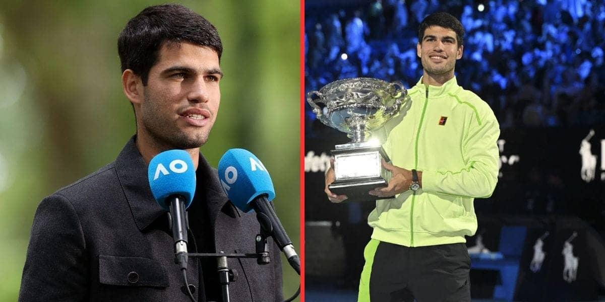 Carlos Alcaraz Too Tired to Party After Epic Aussie Win
