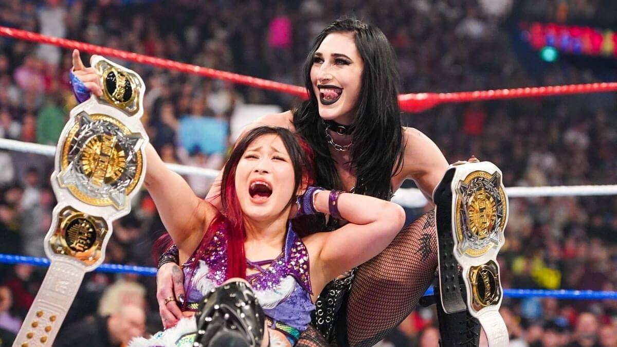 Bella Twins Cry for Titles, But Rhea and IYO Are Champions