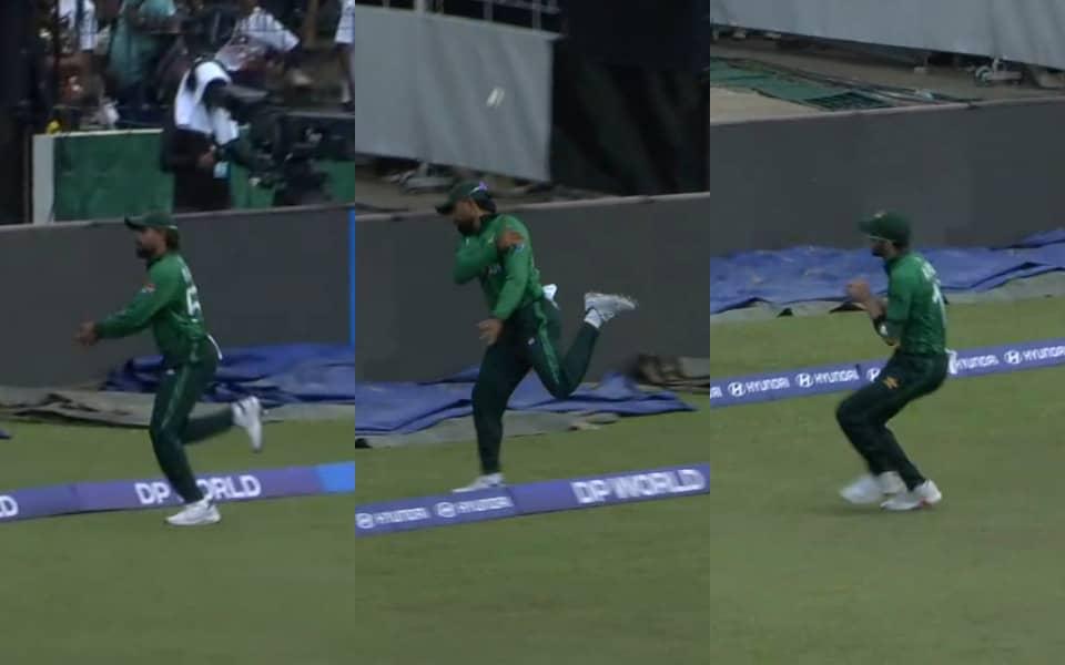 Video of the Day: T20 World Cup 2026 - Babar Azam, Shaheen Afridi complete stunning relay catch in PAK vs NED