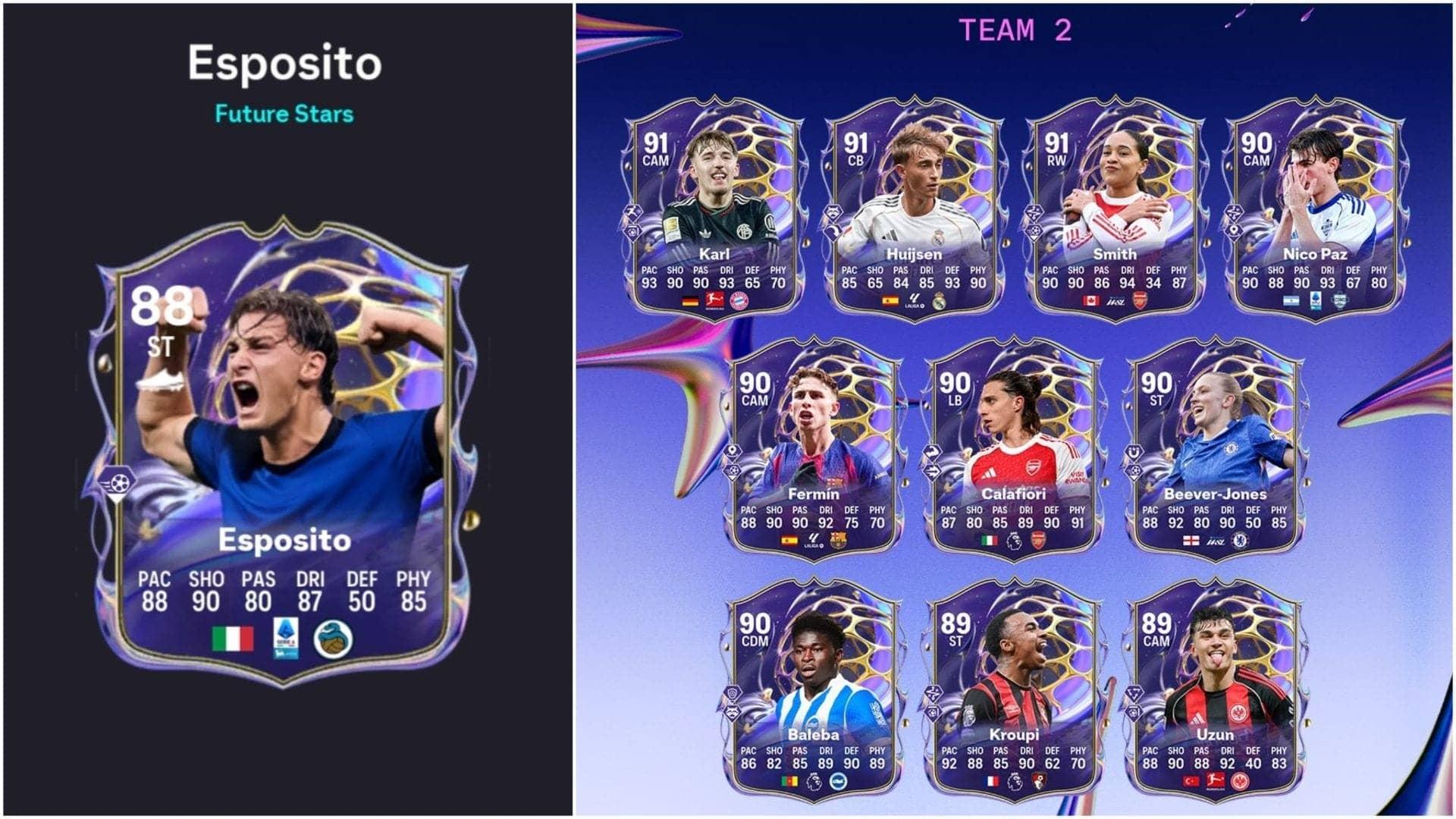 EA FC 26 Future Stars SBC: Snag Esposito at a Bargain!