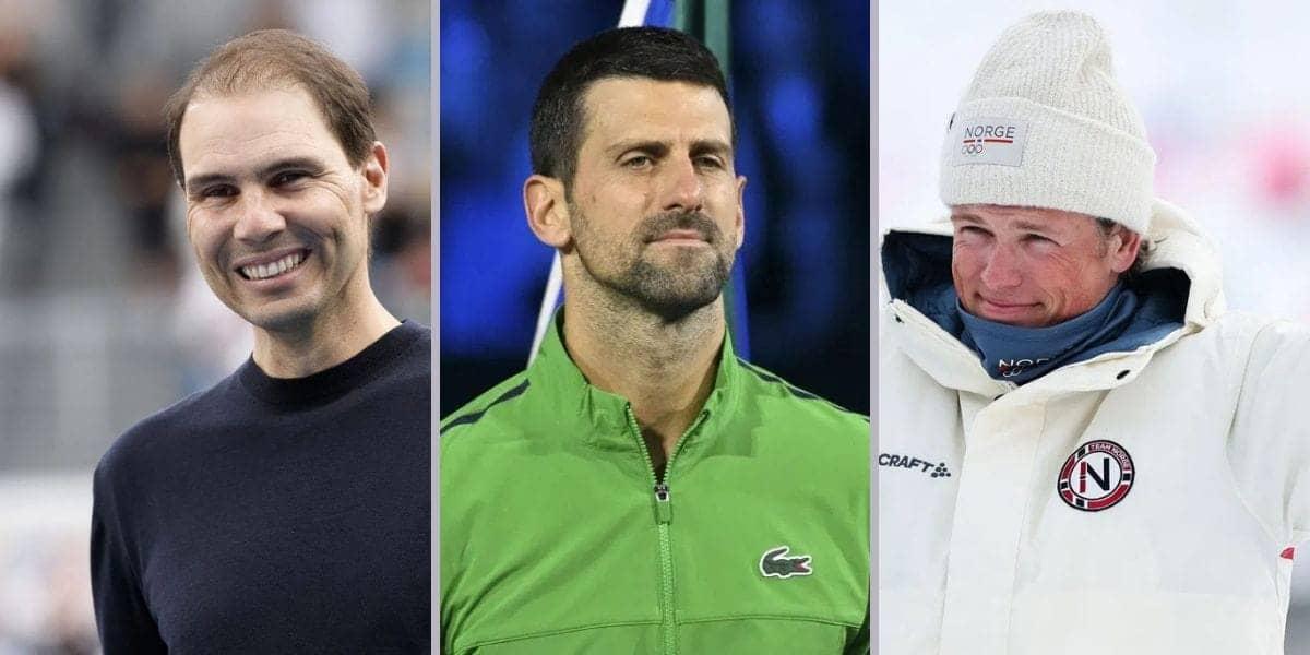 Nadal Skis Again After 26 Years, Djokovic Cheers for Klæbo
