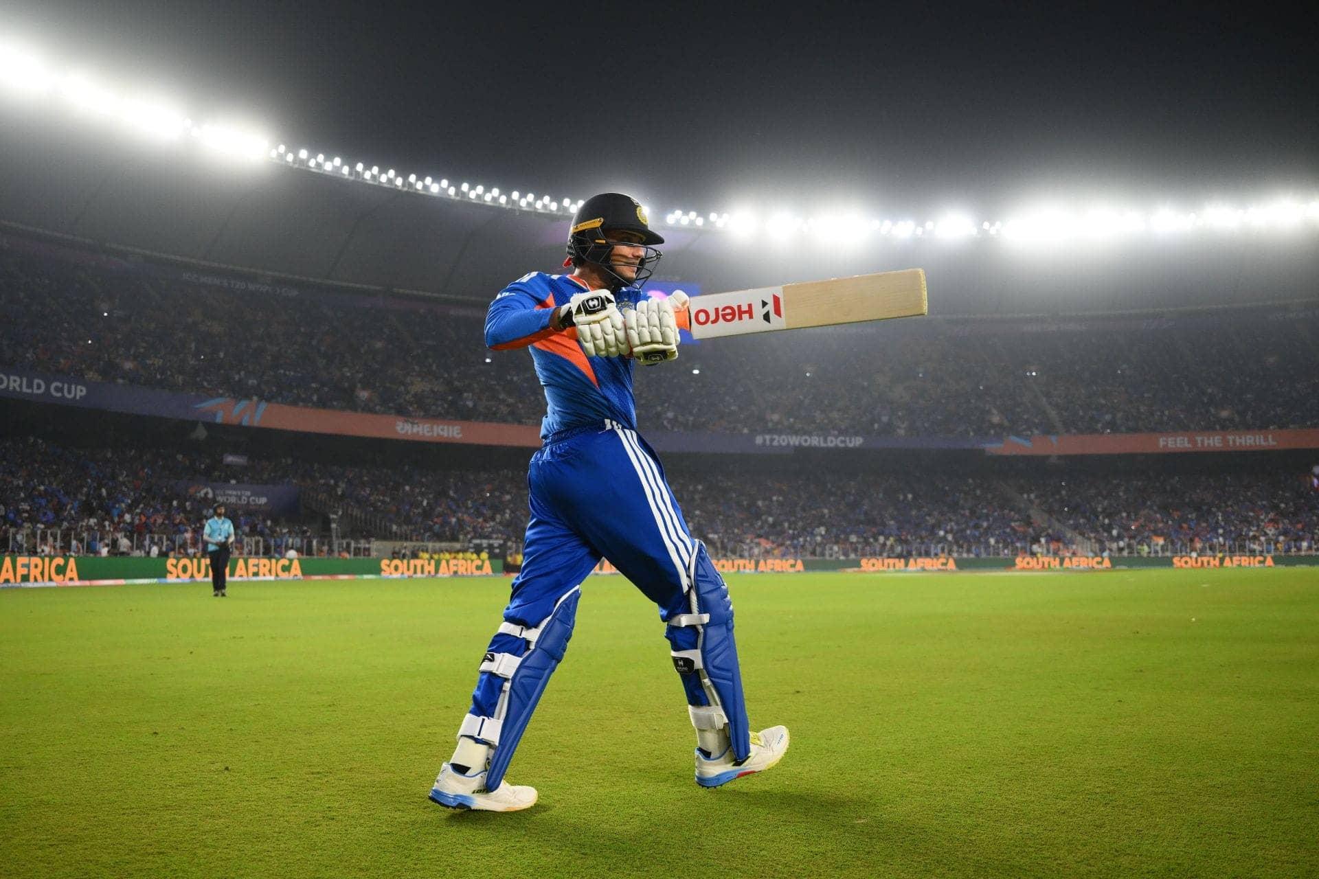 Abhishek Sharma finally breaks his duck in T20 World Cup