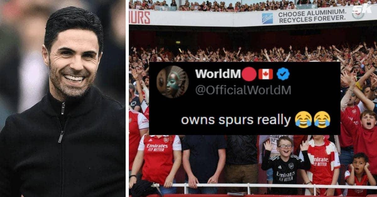 "Arteta needs to make him play like this", "He owns Spurs" - Arsenal fans praise star after 4-1 win over Tottenham