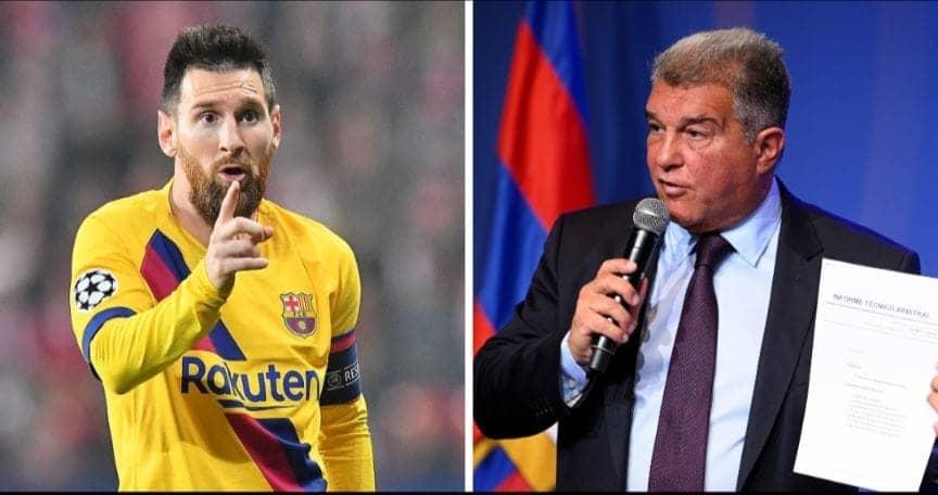 Laporta reveals Messi's Ballon d'Or snub and statue plans