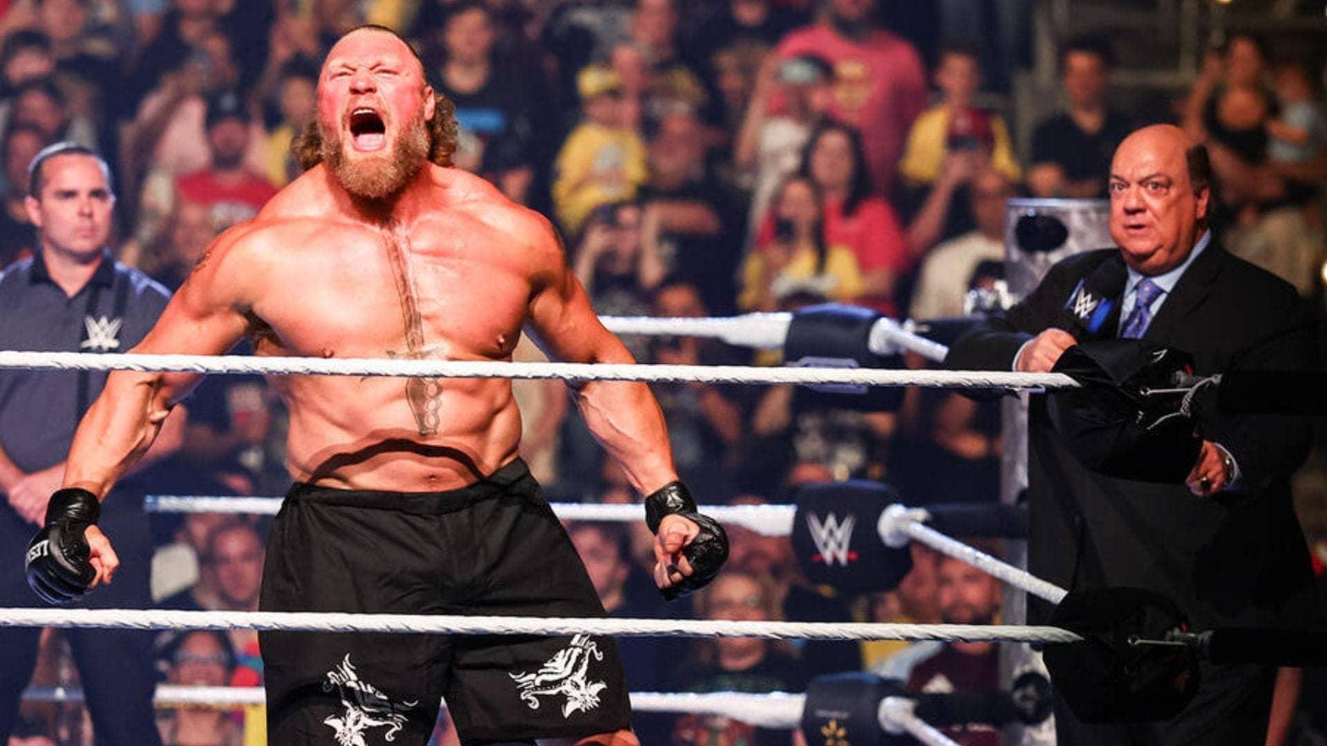 Paul Heyman Unleashes Brock Lesnar Challenge on RAW