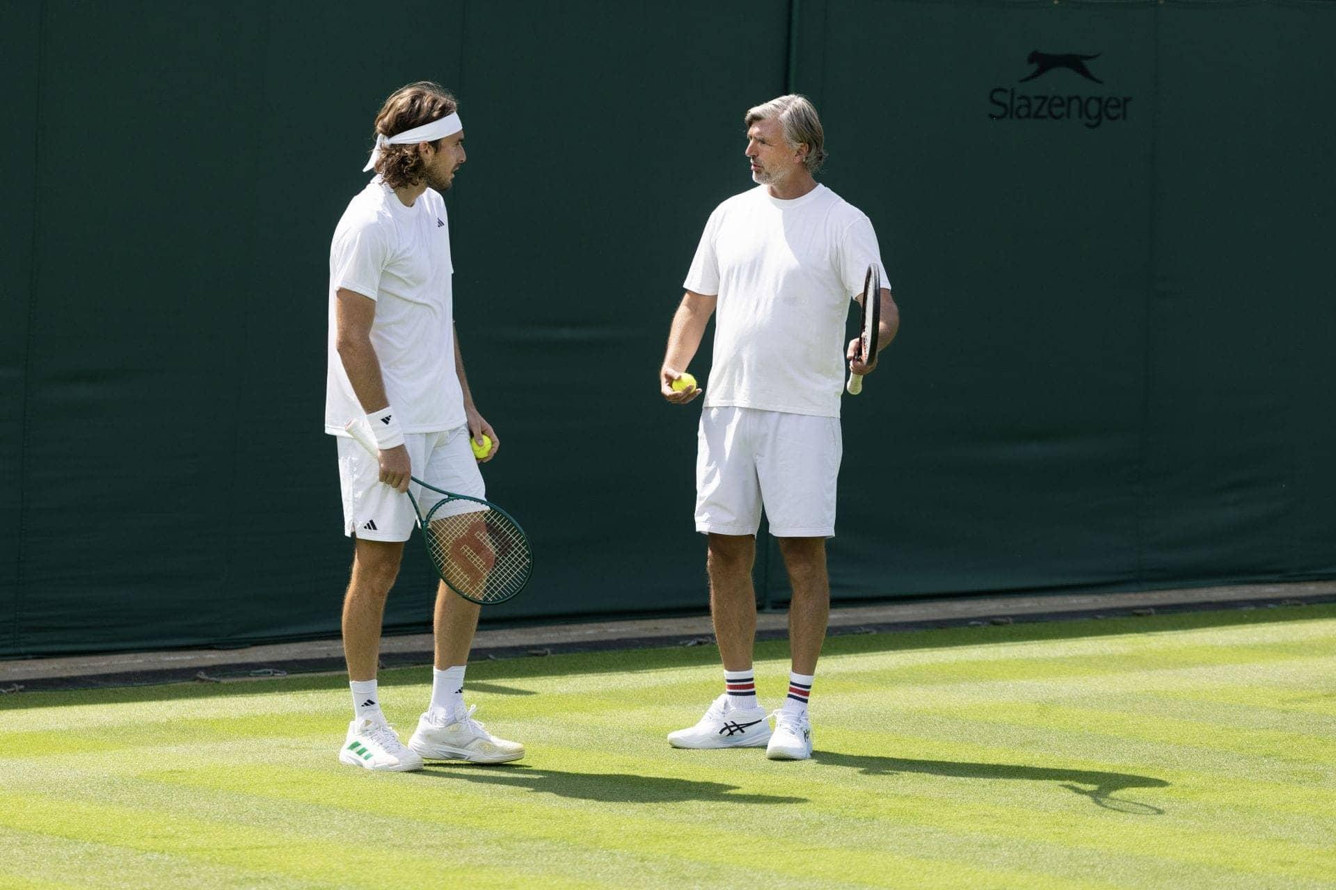 Tsitsipas Serves Shade at Ivanisevic's Coaching Chaos