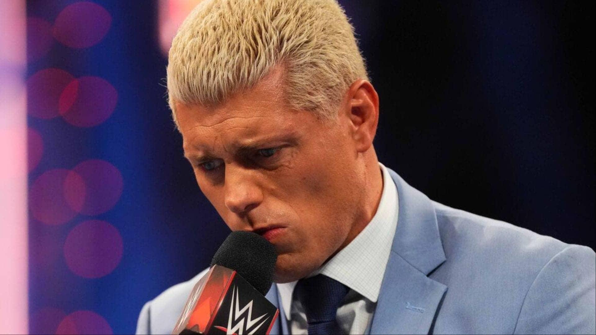 Cody Rhodes Hilariously Mispronounces WWE Star's Name Live