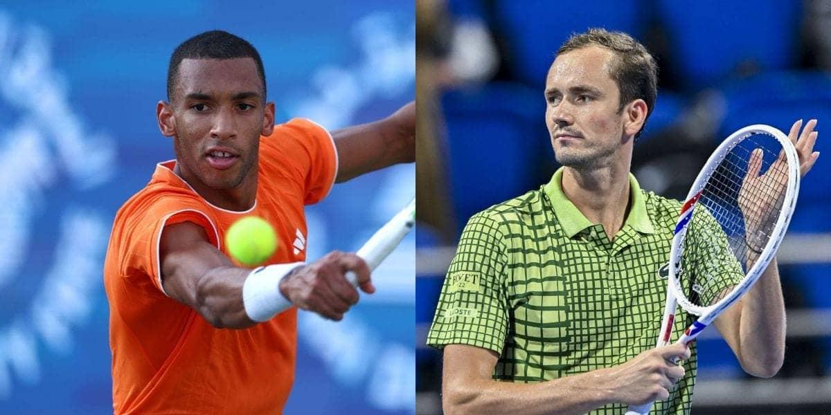 Felix vs Medvedev: Epic Semifinal Clash in Dubai!