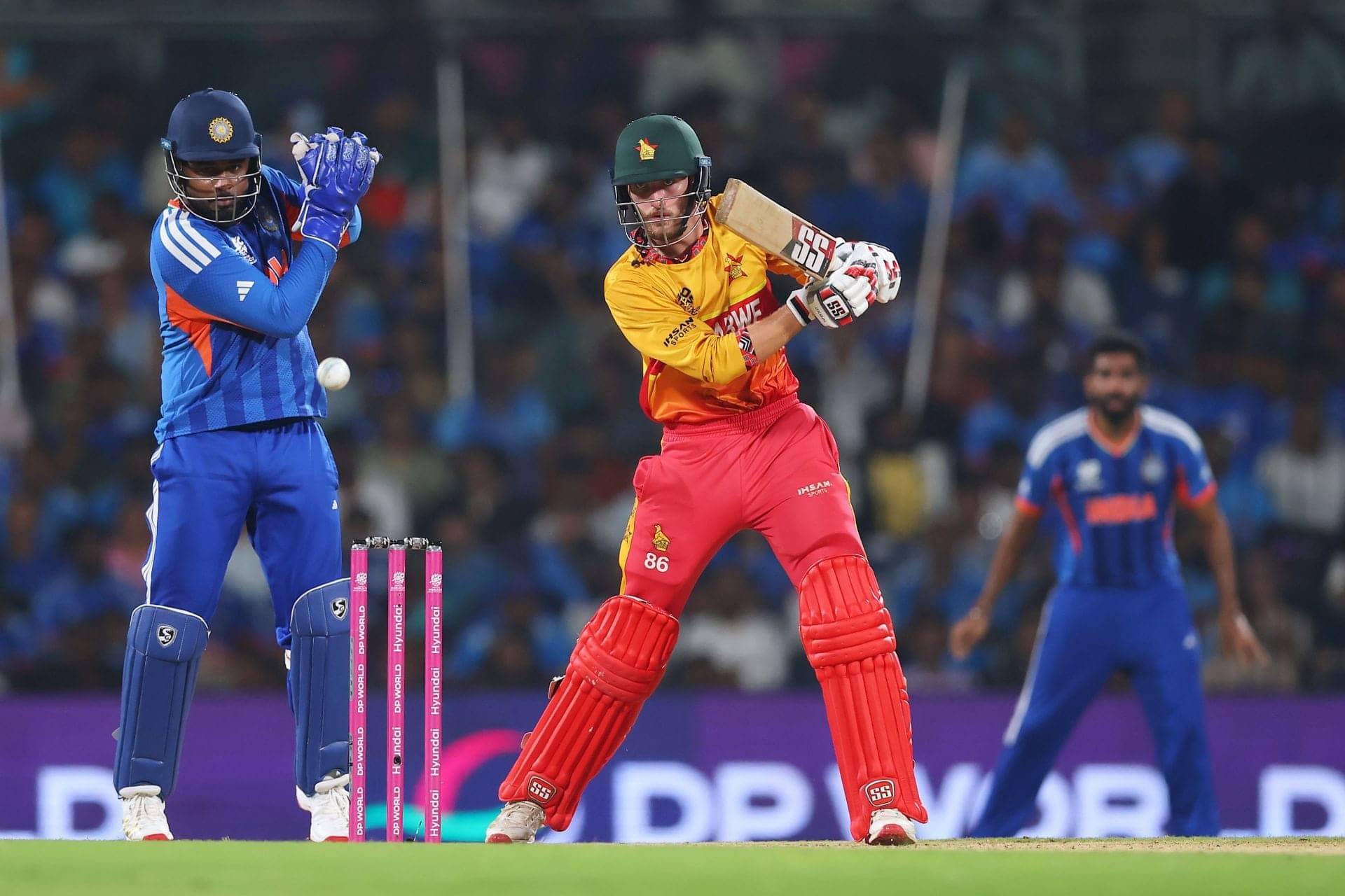 Brian Bennett saves wicket with footwork, scores record 86!