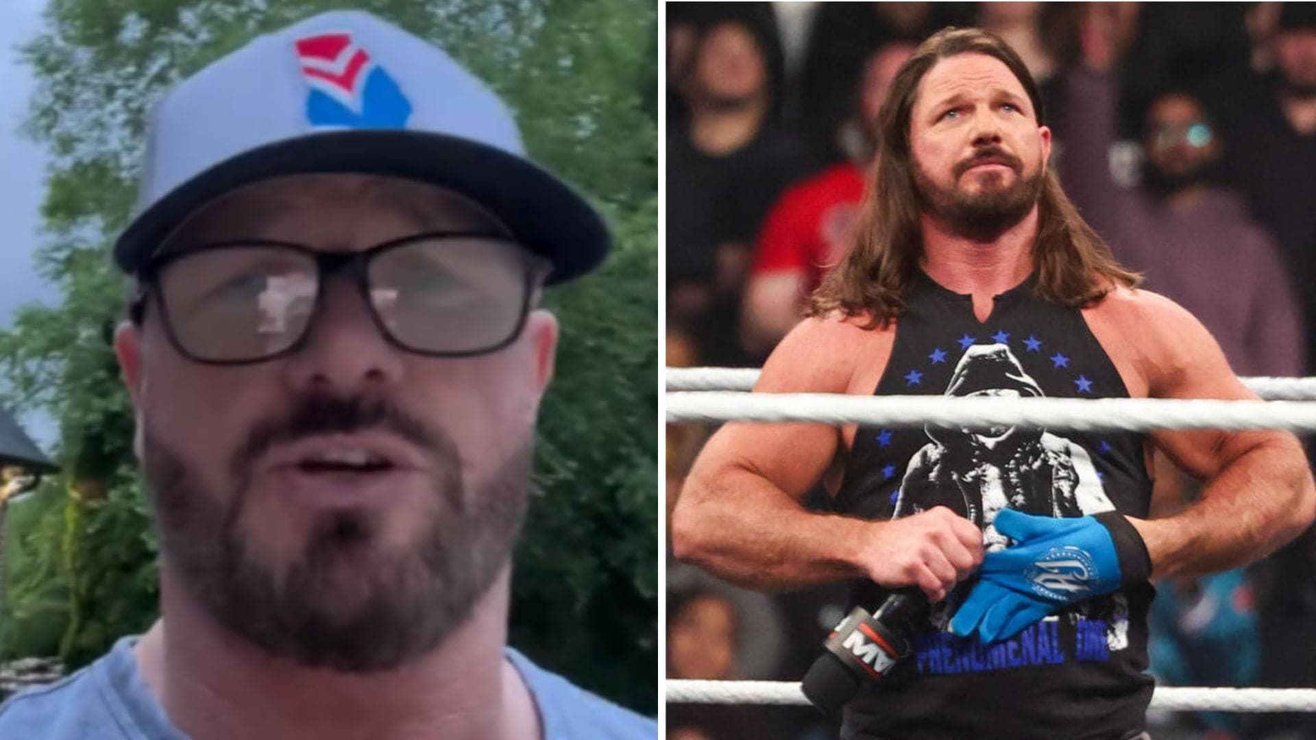 AJ Styles retires: Hair styling with daughter and reflections!