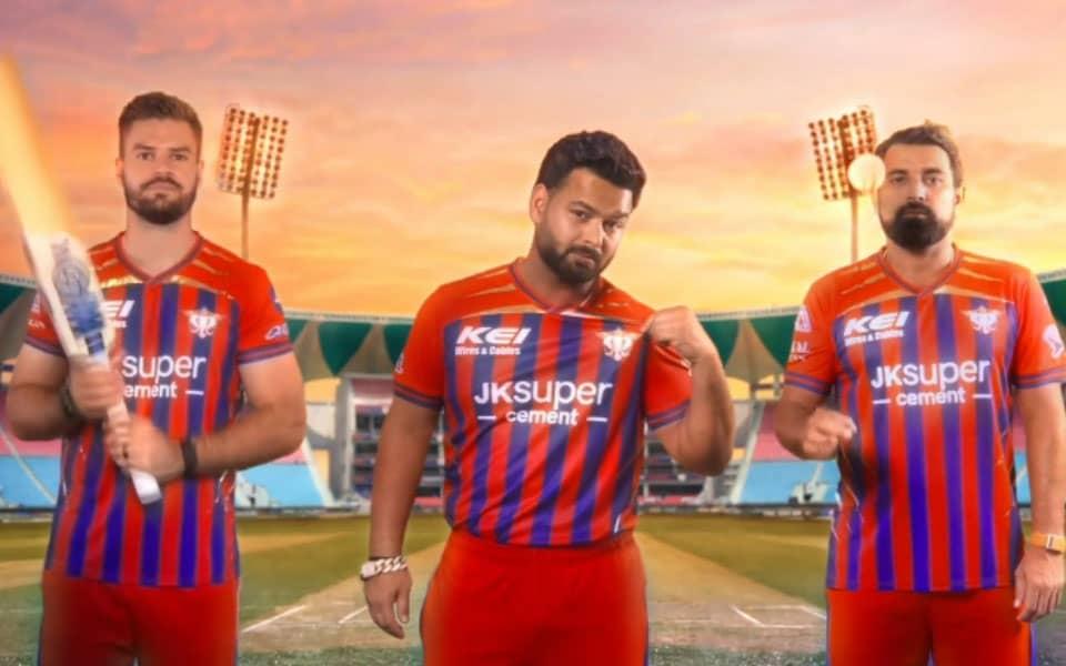 Lucknow Super Giants Unveil Bold New Jersey for IPL 2026