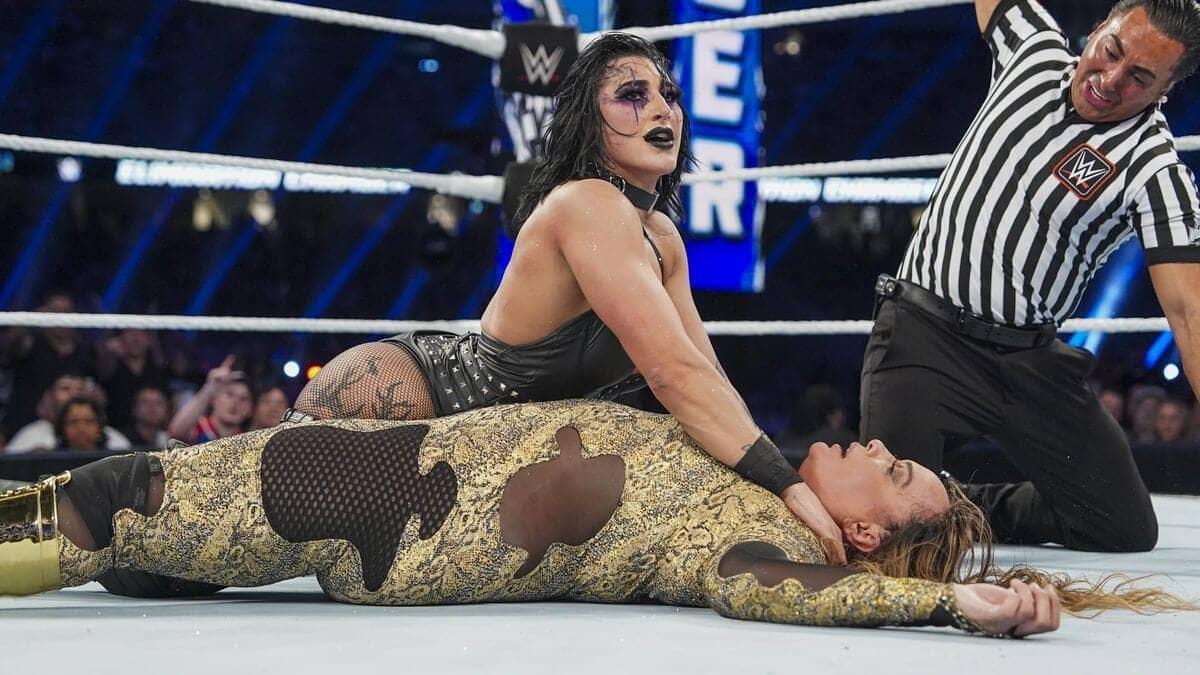 Rhea Ripley Laughs Off Nia Jax's Cheeky Move on SmackDown
