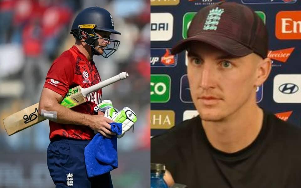 Harry Brook supports Jos Buttler before India semi-final clash