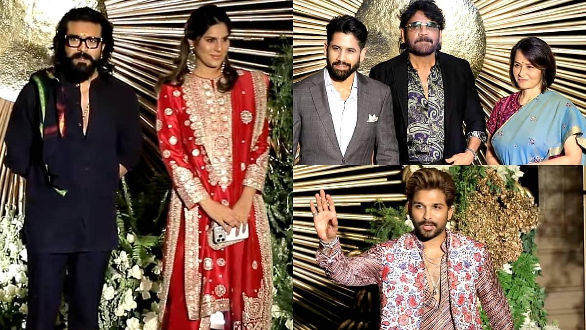 Rashmika & Vijay's Sparkling Reception: Bollywood A-Listers Unite!