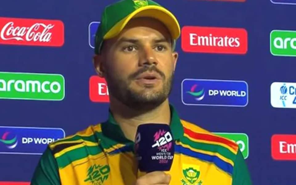 Aiden Markram reflects on South Africa's semi-final loss to Kiwis