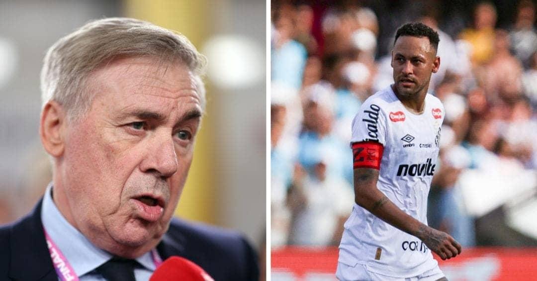 Ancelotti Shocks Fans, Leaves Neymar Out of Brazil Squad