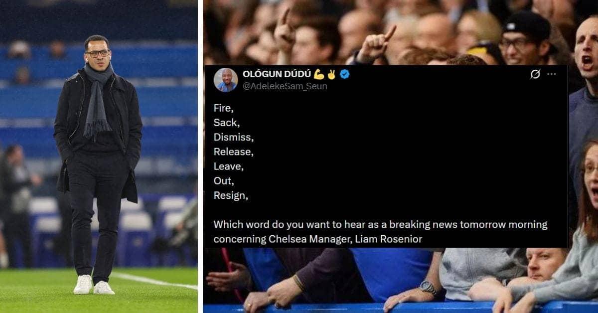 Chelsea Fans Demand Rosenior's Immediate Departure After PSG Loss