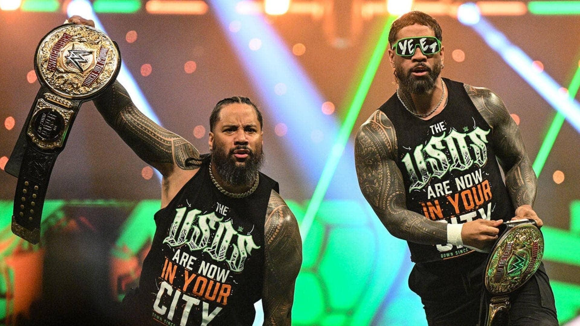 The Usos Call Out Woods and Prepare for WrestleMania Showdown