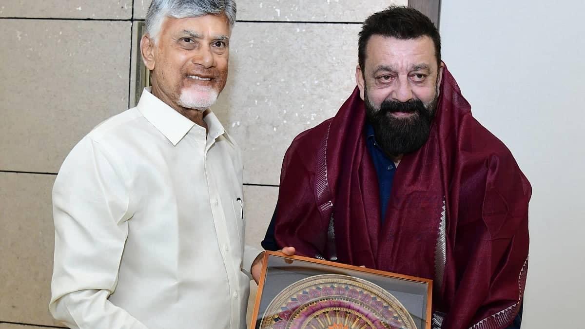 Sanjay Dutt Electrifies AP CM Meeting, Fans Go Wild!