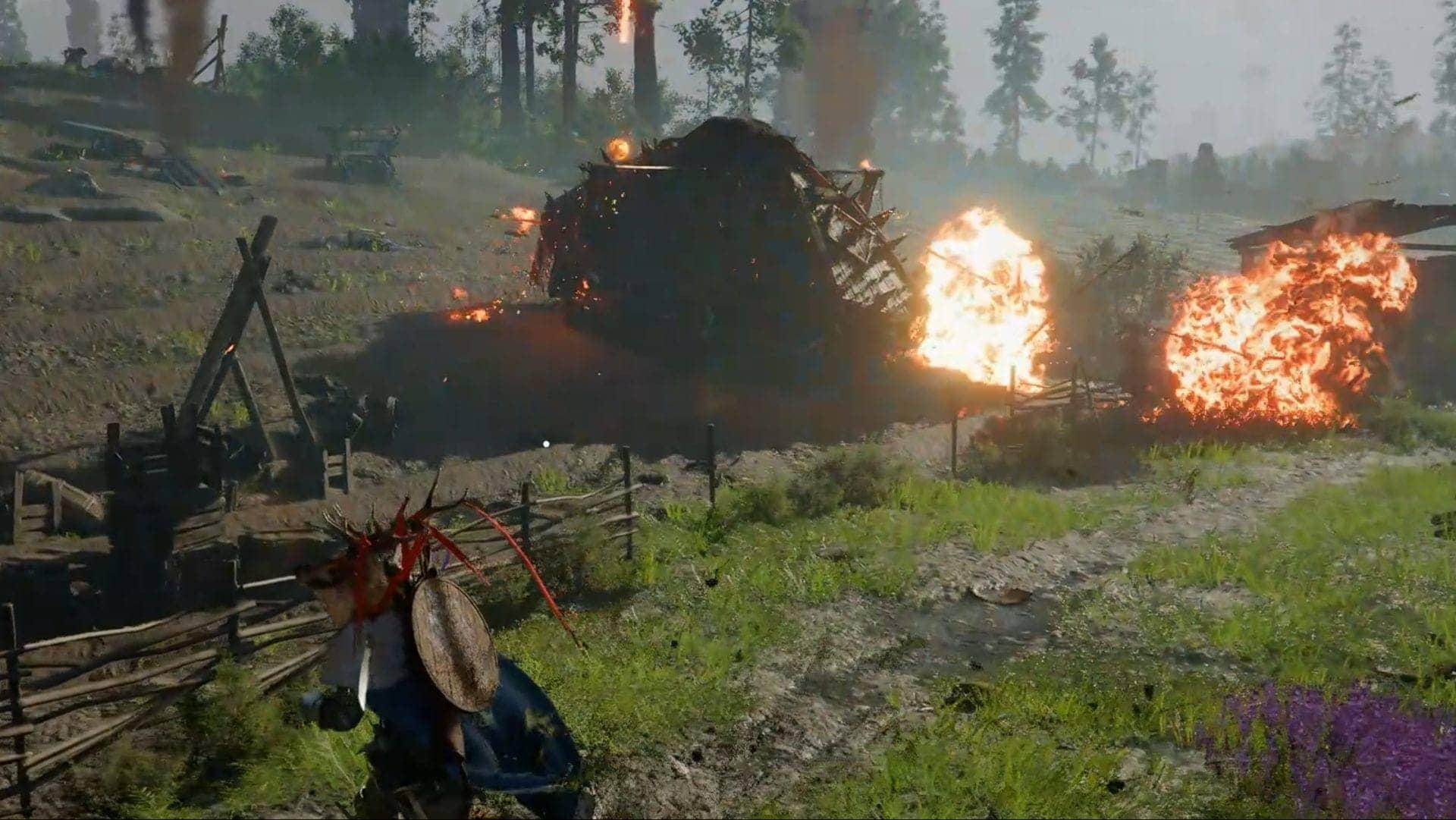 How to Blast the Black Bears' Battle Weapons in Crimson Desert