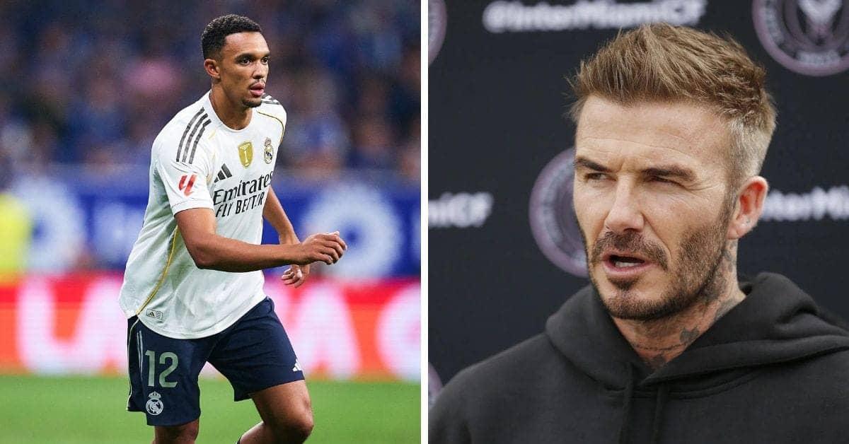 Beckham's Take on Trent's England Squad Snub