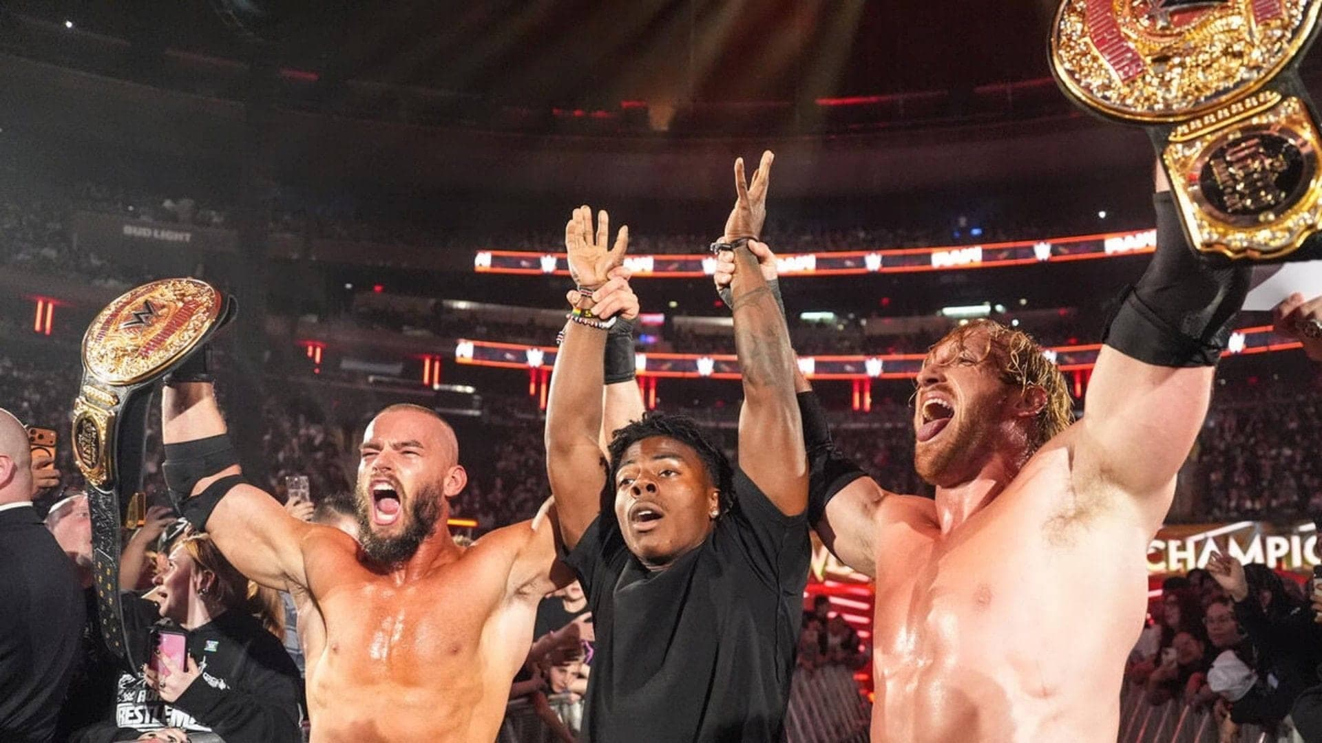 Logan Paul and Austin Theory Electrify with Tag Team Win