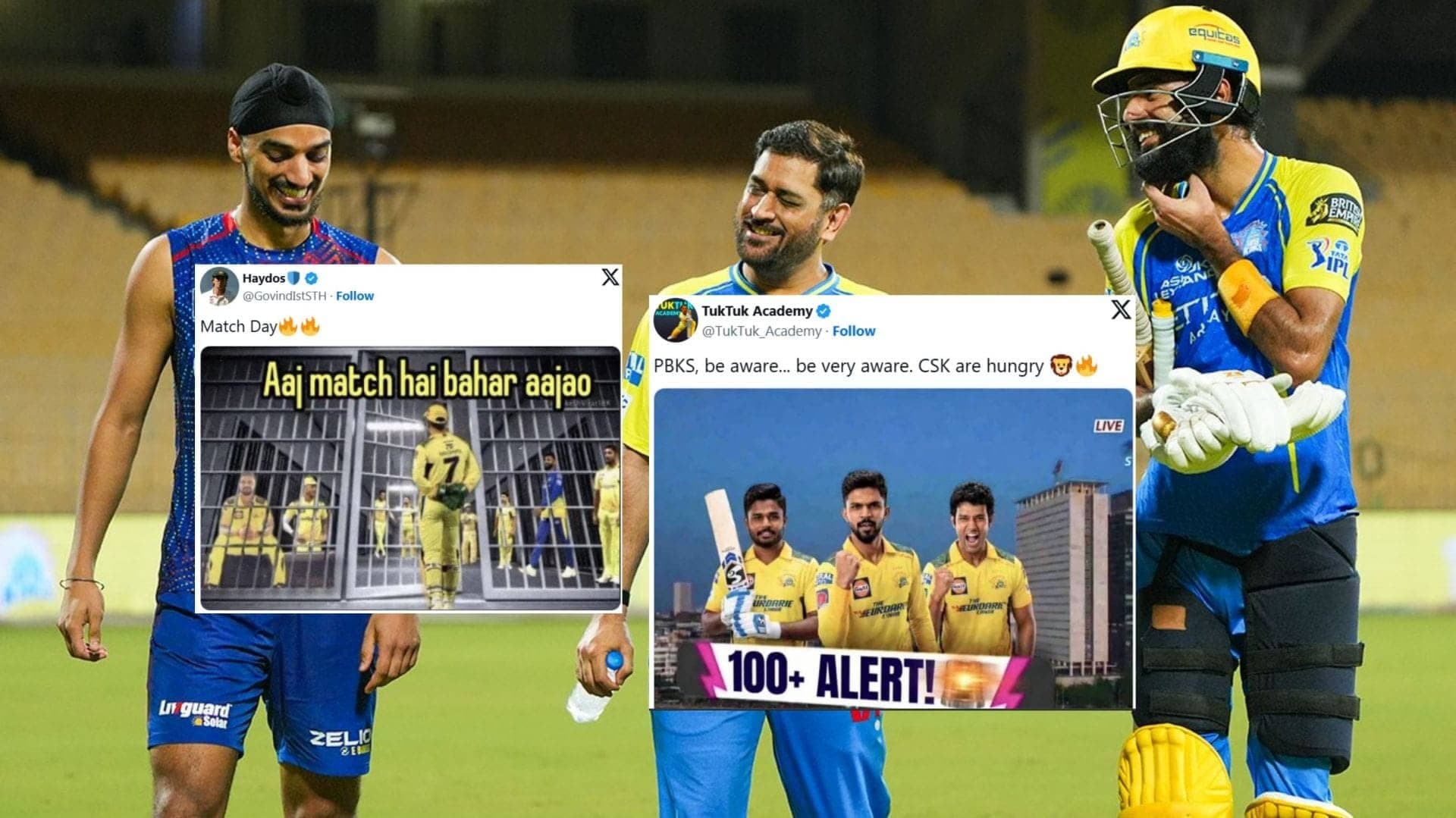 Chepauk mein CSK PBKS ka aaj ka maha muqabla