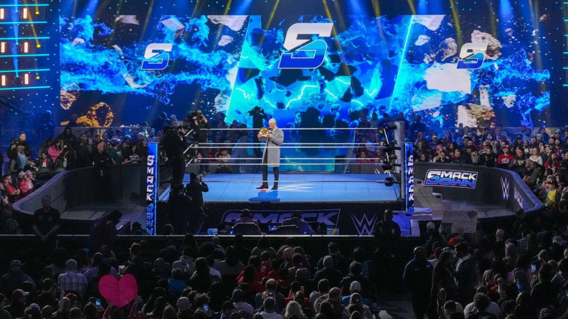 SmackDown may end with Orton Rhodes and mystery caller