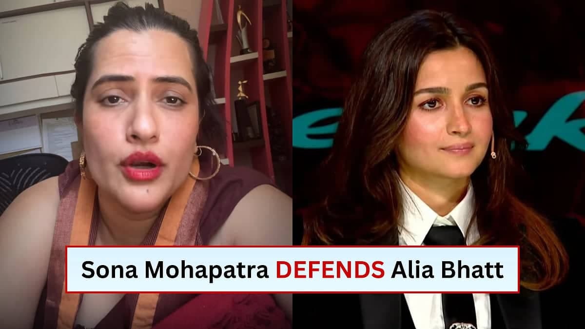 Sona Mohapatra Defends Alia Bhatt After Award Show Drama