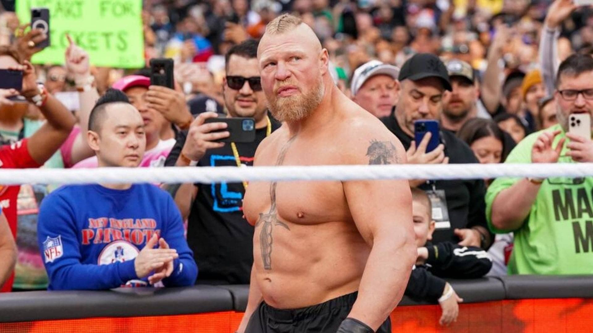 Brock Lesnar vs Oba Femi: A WrestleMania Showdown Like No Other