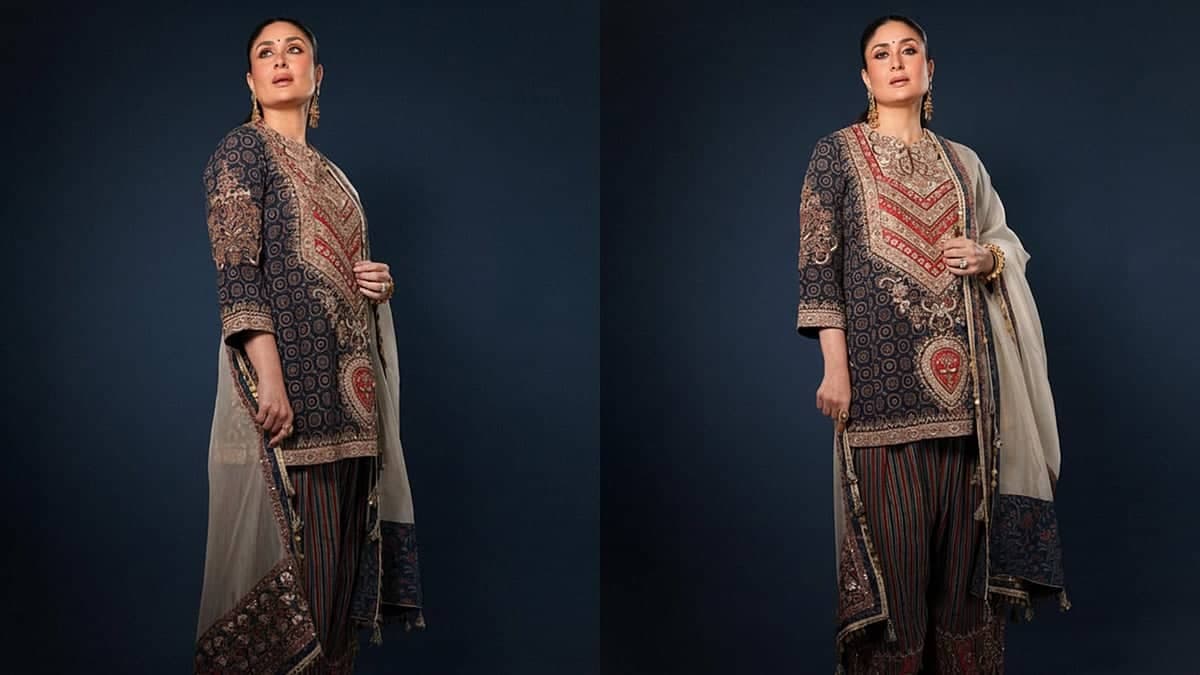 Kareena Kapoor Shines Like A Star in ₹98,000 Kurta Set