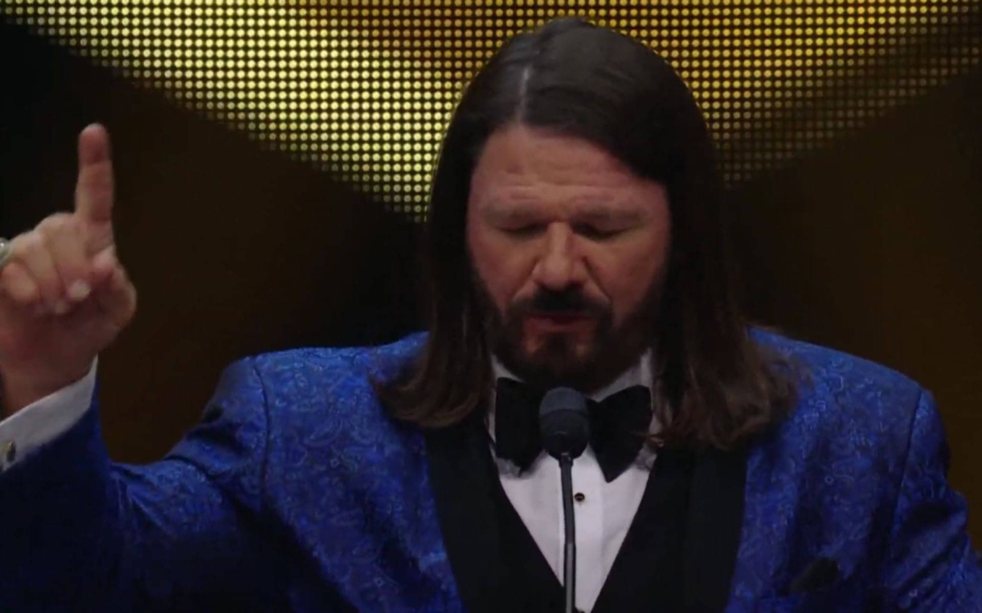 AJ Styles Struts Into WWE Hall of Fame, Takes on New Role