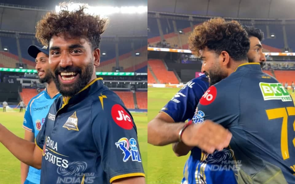 Epic Banter: Siraj and Bumrah Electrify After GT vs MI Clash