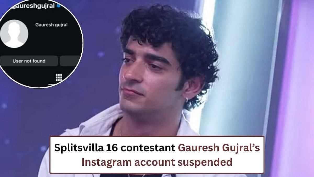 Gauresh Gujral's Instagram Pulls a Houdini in Splitsvilla Drama!