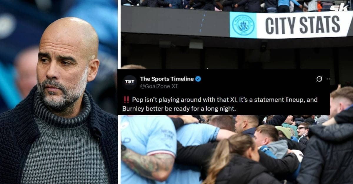 Pep ki XI ne kaha, 'Hum serious hain, Burnley tayaar ho!'