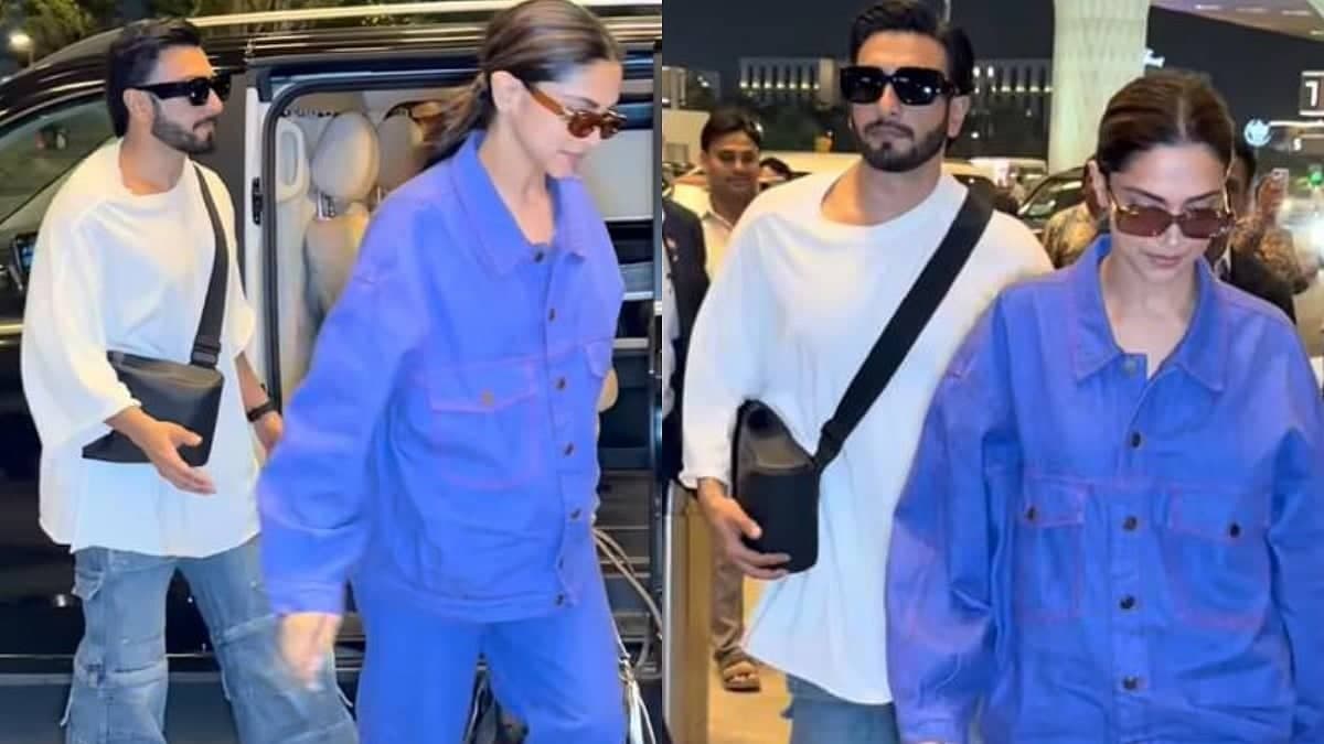 Deepika Aur Ranveer Ki Airport Entry: Nayi Pregnancy Ki Baat!