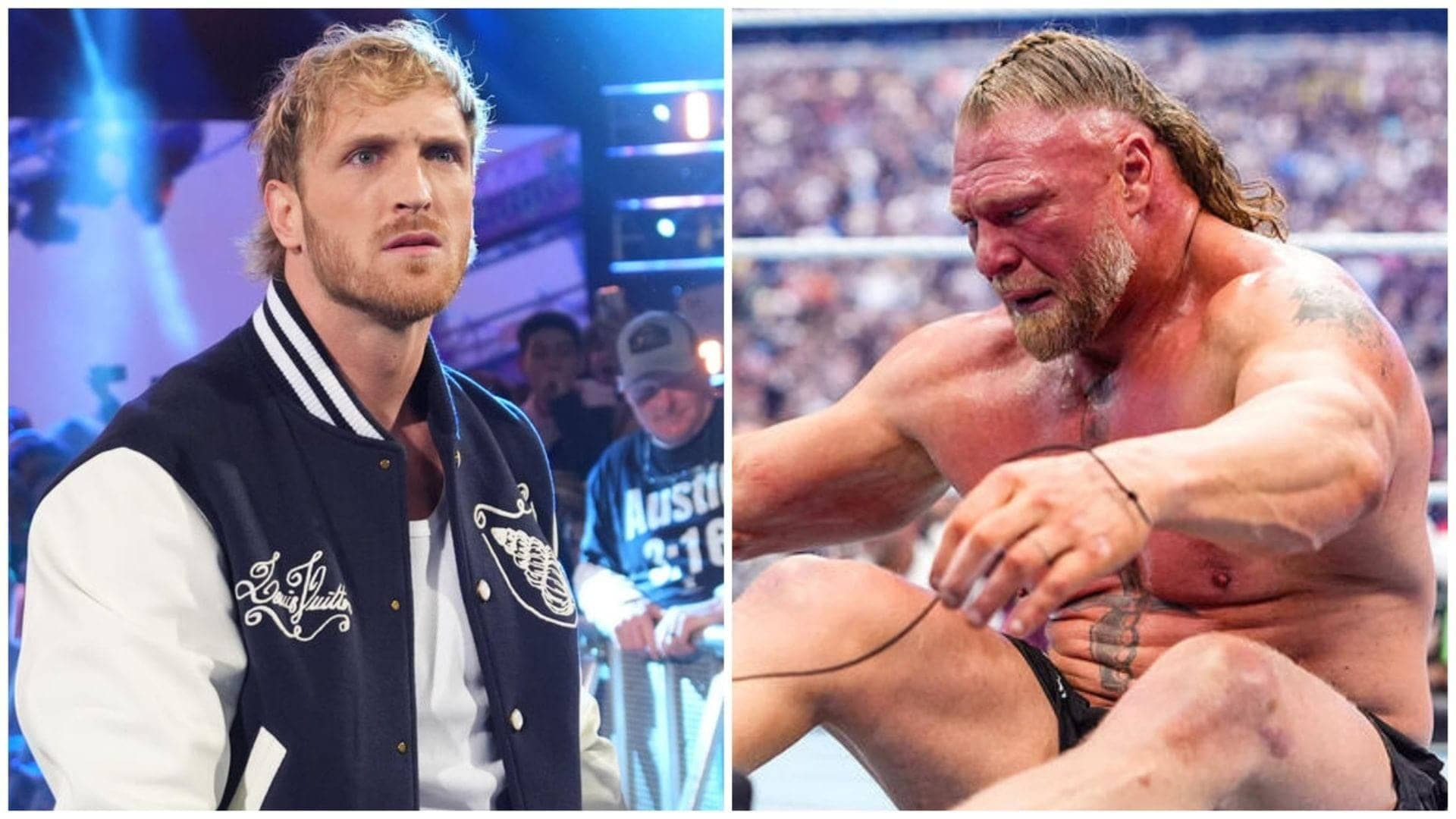 "Cut that out, brother" - Logan Paul shocked by Brock Lesnar WWE retirement; makes huge demand to Paul Heyman immediately