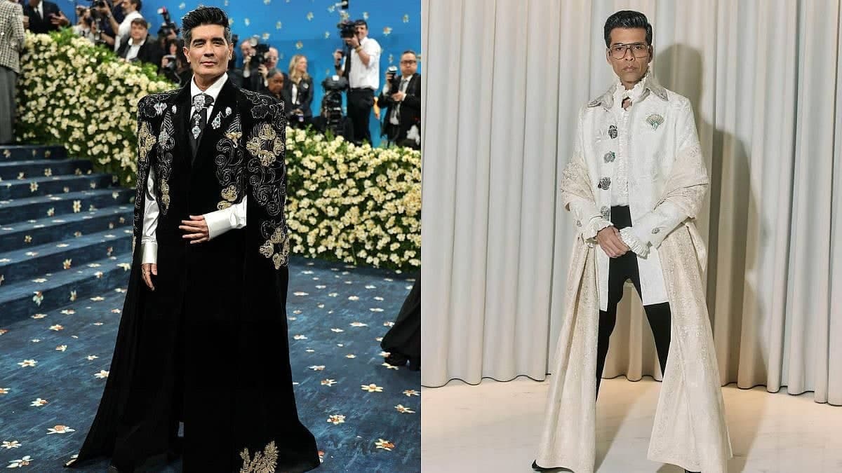 Karan Johar's Stunning Met Gala Look Unveiled by Manish Malhotra