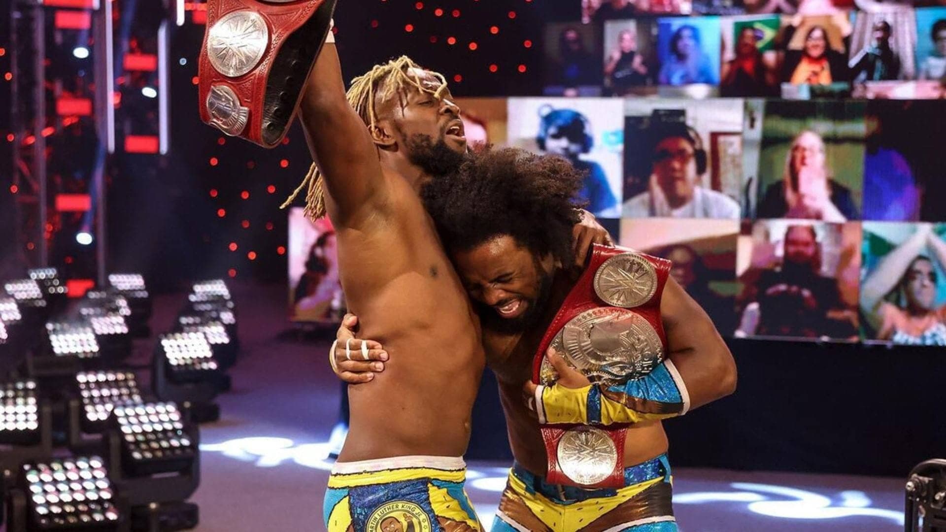 New Day Bids WWE Farewell, Ricochet Ready to School 'Em
