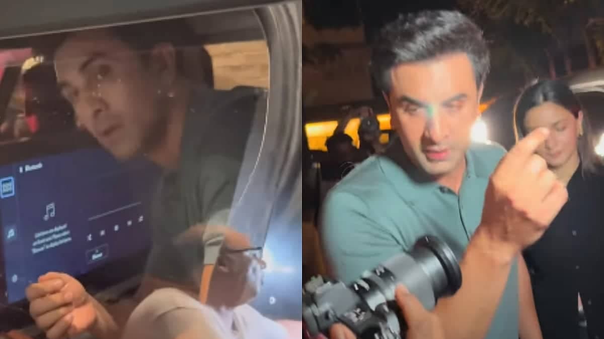 Ranbir Kapoor's Spellbinding Standoff with Paps for Alia Bhatt
