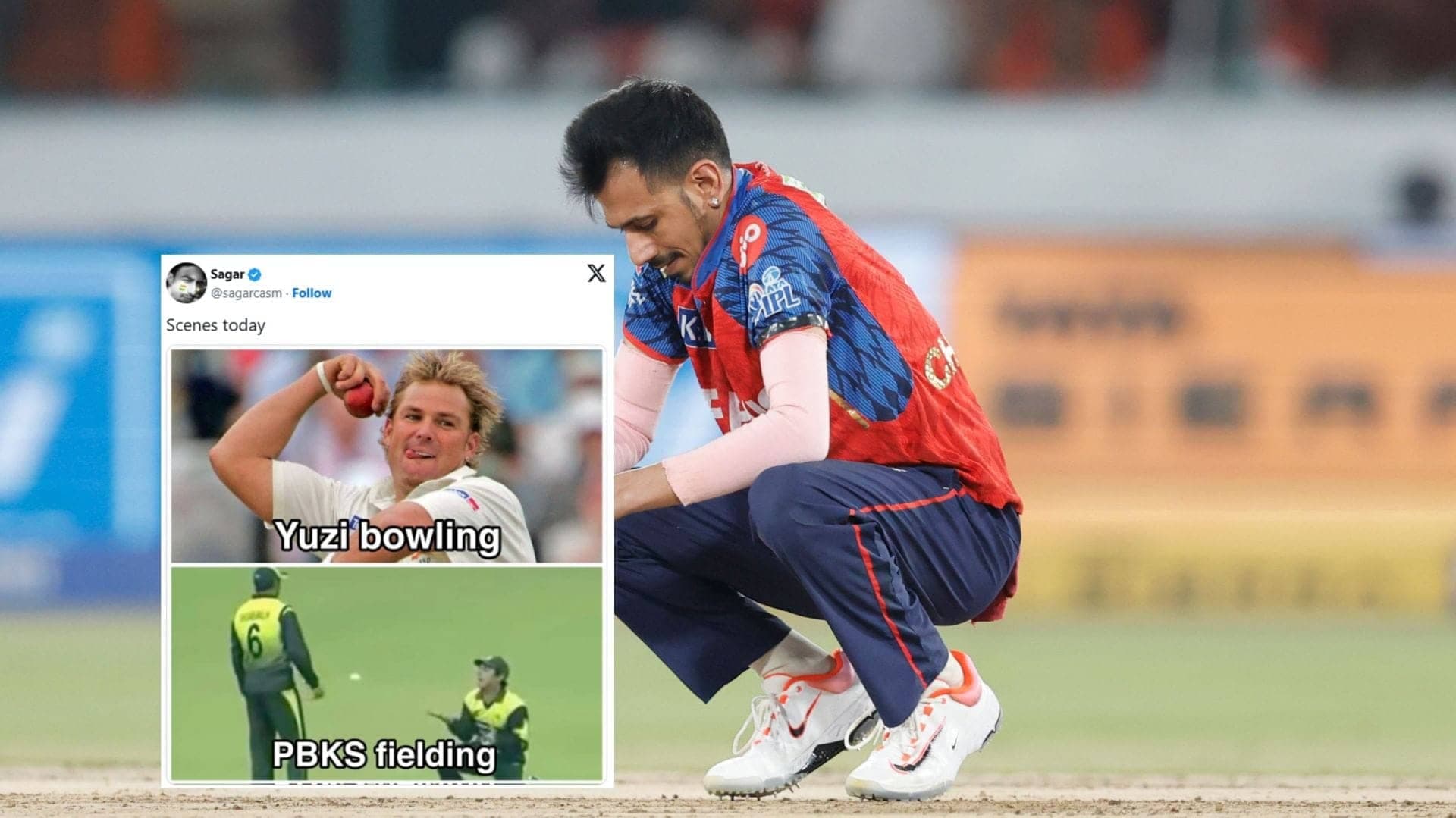 SRH Scores 235/4 as Fans Roast Ponting's Walking Stick