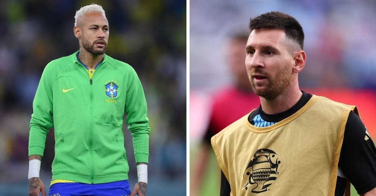 “I can’t be very objective” - Lionel Messi delivers verdict when asked if Neymar deserves 2026 World Cup call-up with Brazil