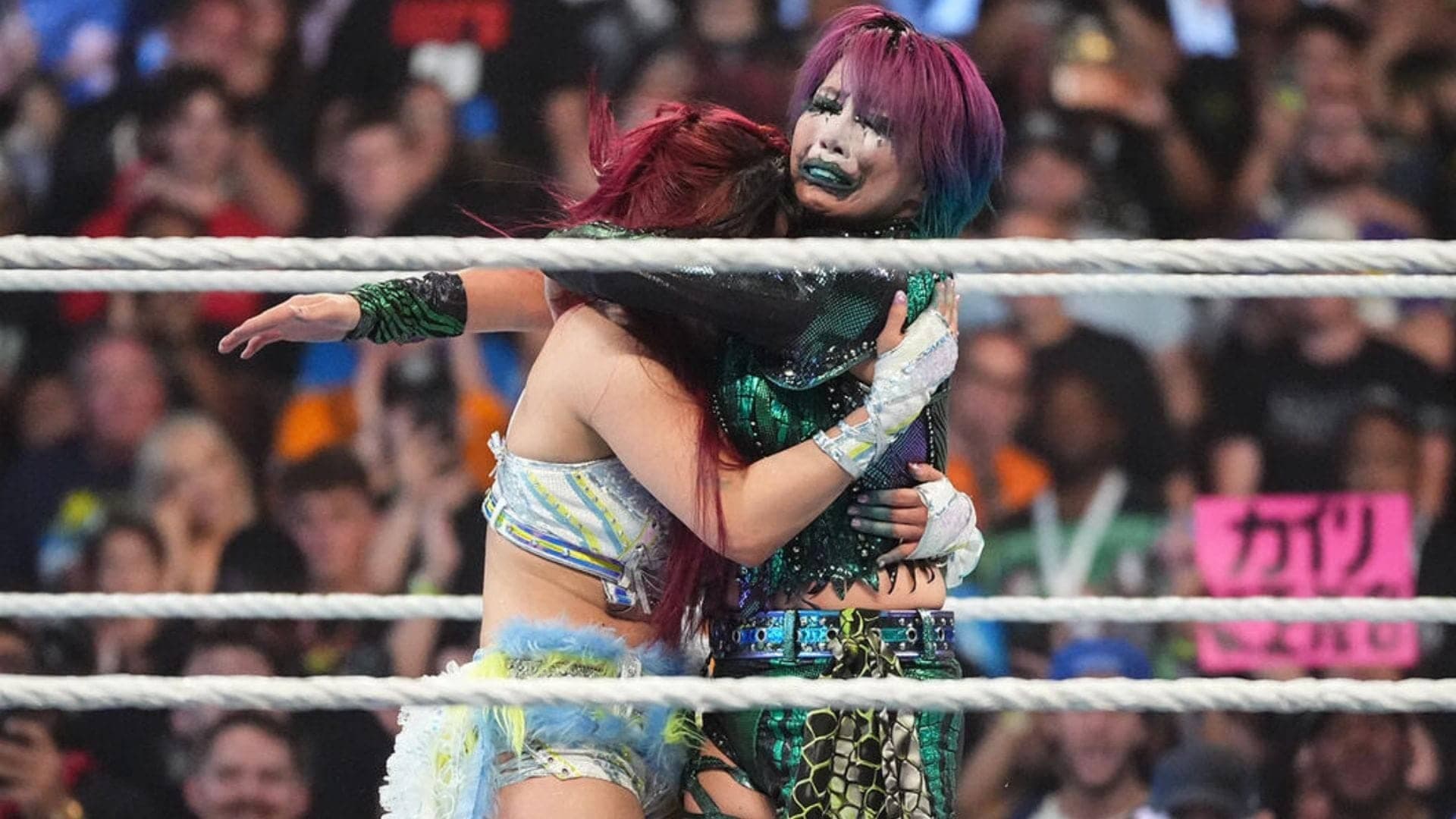 Asuka's Tearful Farewell at WWE Backlash: A Heartfelt Moment