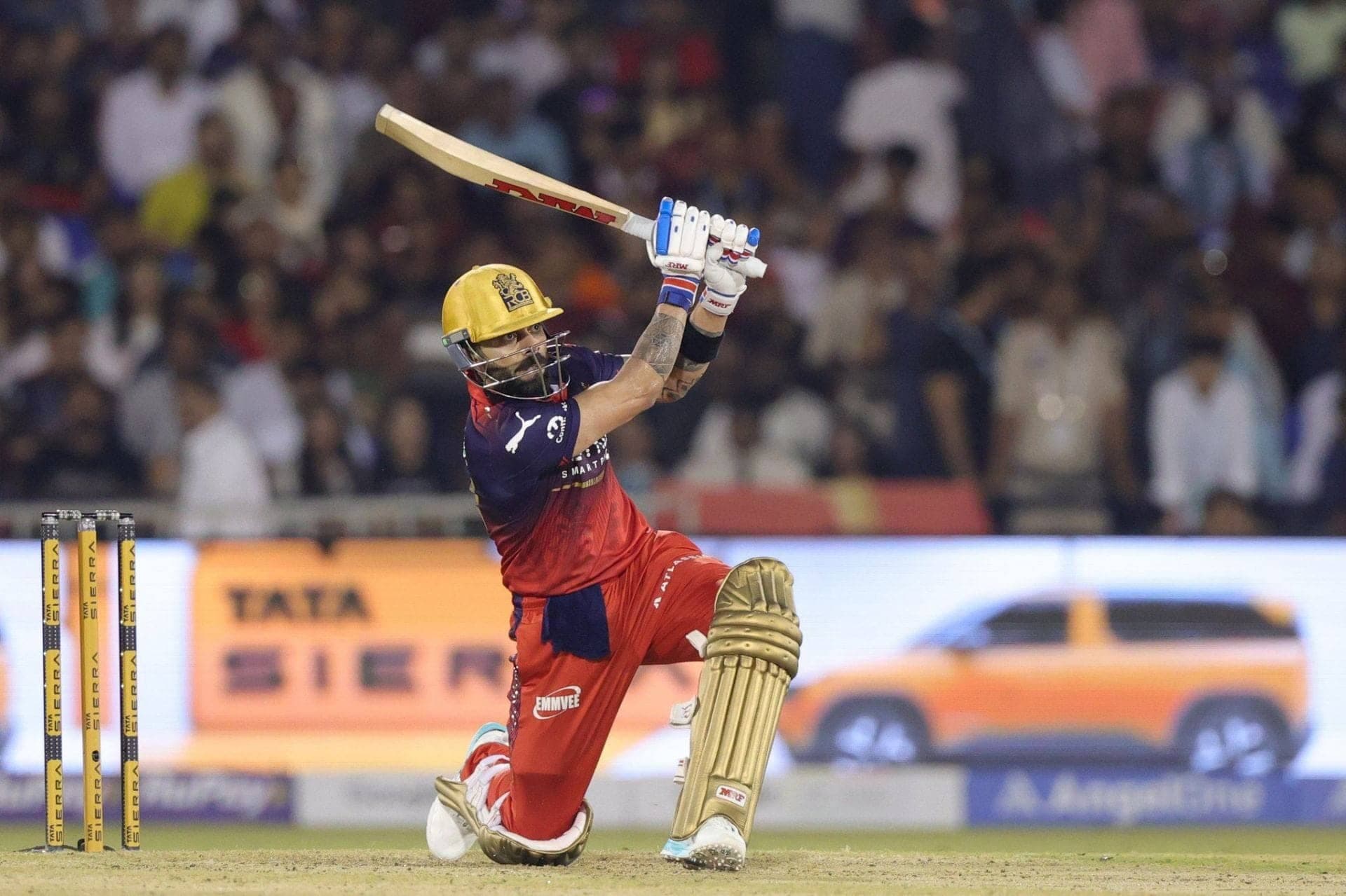 Kohli's 105 Lights Up Records in RCB vs KKR IPL Match